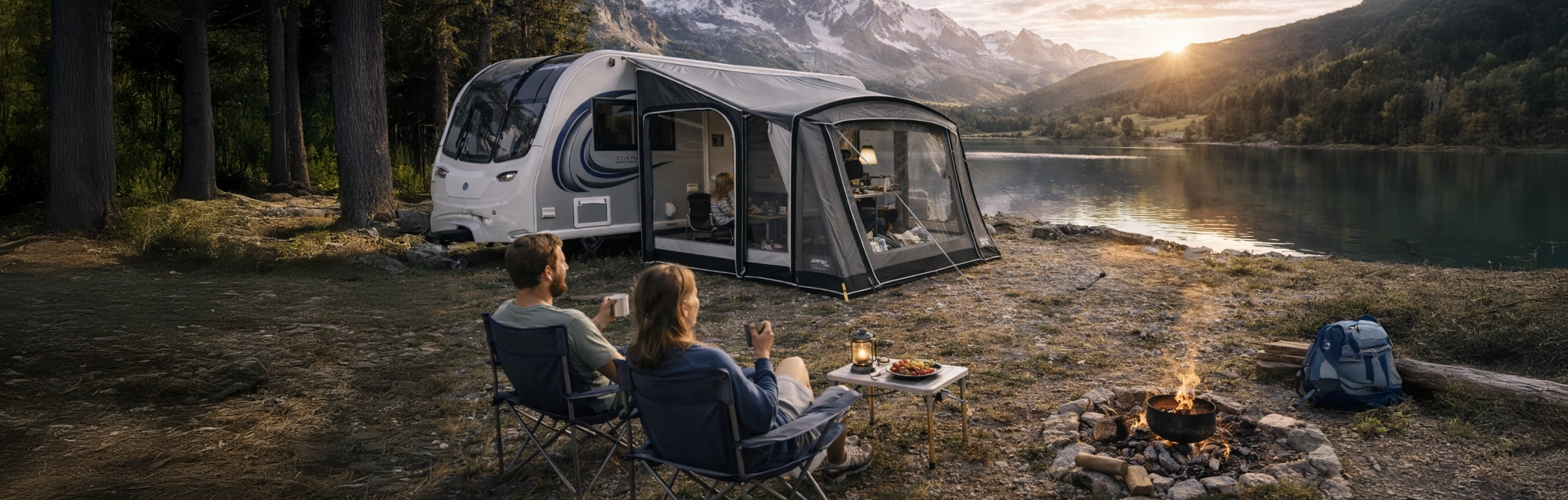 Caravan Awnings at Tilshead Caravans