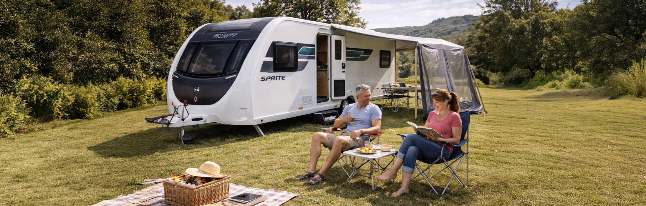 6 Berth Touring Caravan Hire